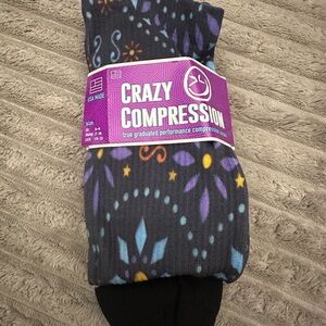 Crazy compression athletic socks